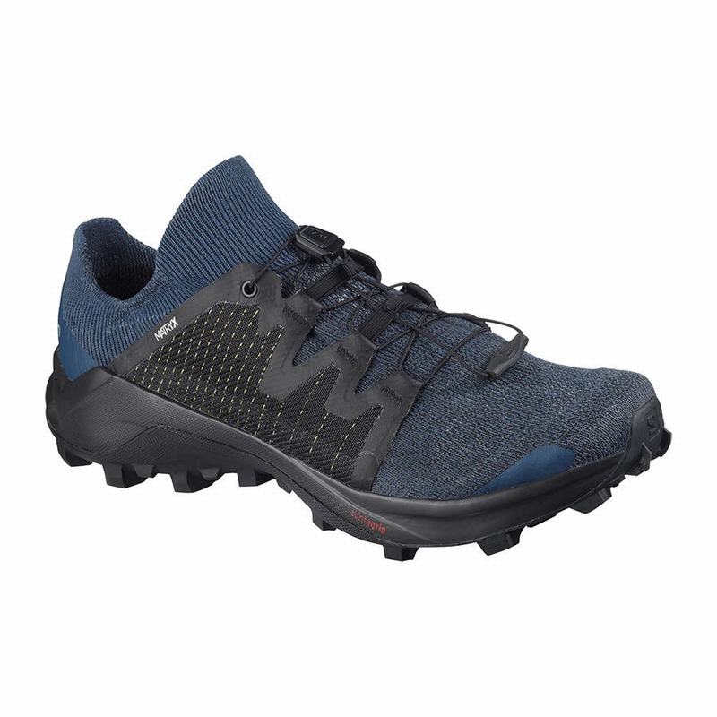 Salomon Singapore Womens Trail Running Shoes - CROSS W /PRO Navy/Black | 56389-GREH